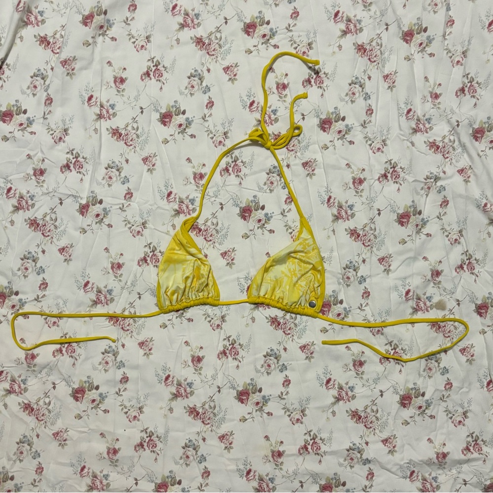 yellow, S/XS bikini top.